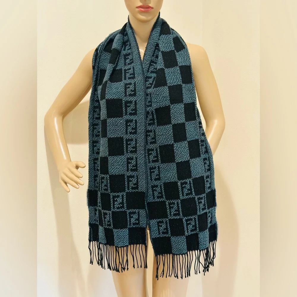 FENDI VINTAGE scarf with tags